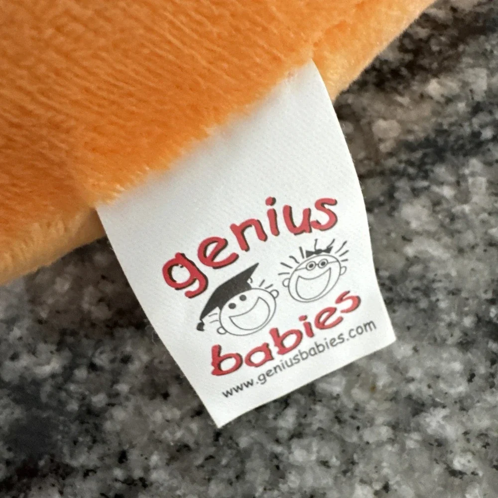 Genius Baby Toys My First Easter Basket Deluxe 5 Piece Plush Set GB-E2021 Yellow